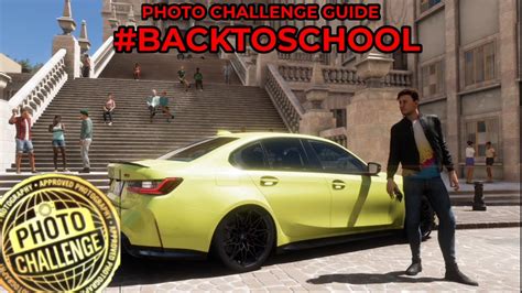 Forza Horizon 5 BackToSchool Photo Challenge。